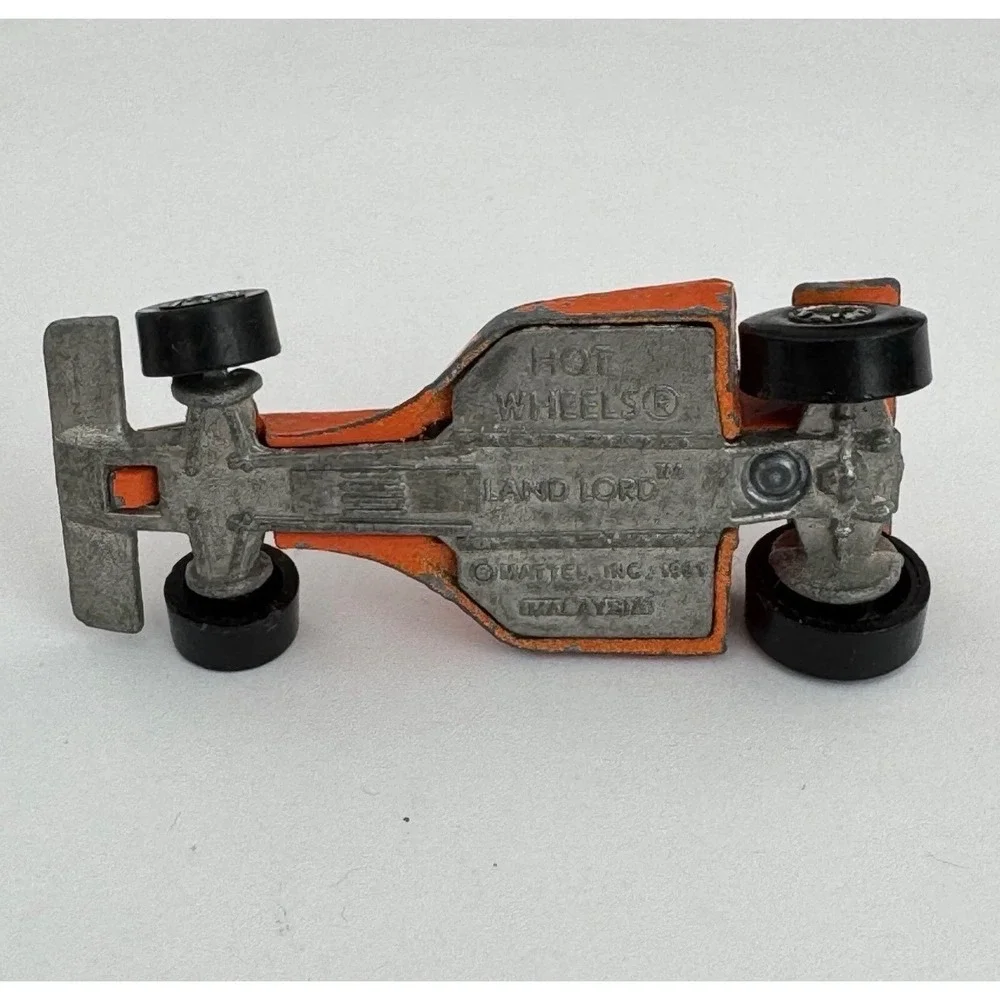 Hot Wheels Land Lord 1981 Mattel Orange Street Is Heat Vintage Diecast Race Car
